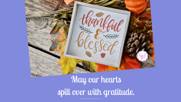 Expressing our gratitude matters to Jesus. He notices when we do and when we don't. He knows grateful hearts strengthen us and lead to peace. 