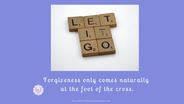 Forgiveness is hard. We need the Lord's help to forgive even the smallest offense. Only at the foot of the cross is forgiveness easy.