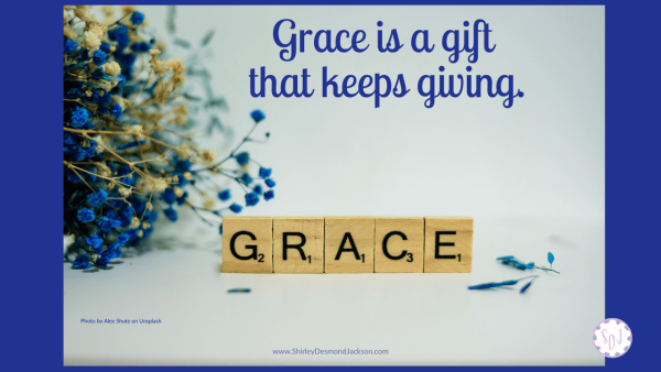 It's hard to accept forgiveness and grace when we deserve punishment. God reminds us we need to both freely give and receive grace.