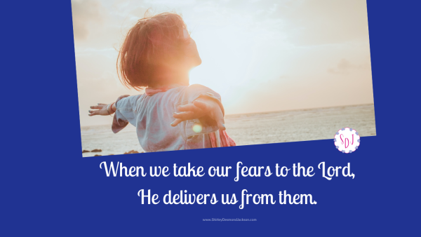 We are all afraid of something, and our fears can paralyze us. God doesn't want us to live in fear. He delivers us by helping us to face our fears. 