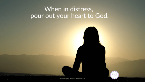 Sometimes we make the right decision, or do the right thing, yet still feel pain. In these distressing times, we need to pour out our hearts to God.