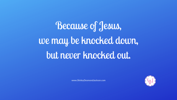 We live in a broken world where we feel the attacks of Satan. He may strike our heels and these are hard ~ but through Jesus we can survive.